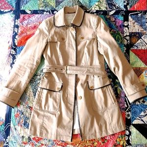 Banana Republic Tan Trench Coat